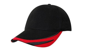 Headwear Bhc W/peak Trim & Fmbroidery Cap X12 - 4072