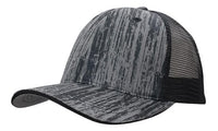 Headwear Woodprint Poly Twill Mesh X12 - 4144