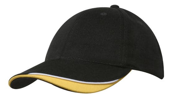 Headwear Bhc Cap With Indent & Sandwich 4167 X12