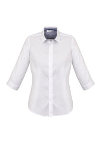 Biz Corporates Herne Bay Womens 3/4 Sleeve Shirt 41821 - Flash Uniforms 