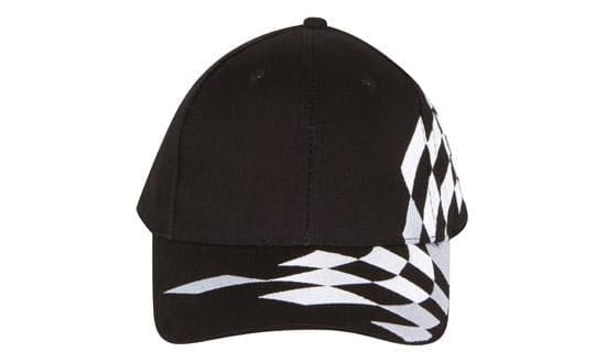 Headwear Chequered Flag Cap X12 - 4224