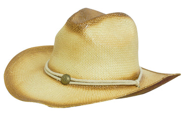Headwear Sprayed Cowboy Hat String Band X12 - S4281