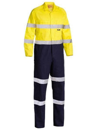 Bisley Taped Hi Vis Drill Coverall BC6357T