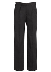 Biz Corporates Mens One Pleat Pant 74011S - Flash Uniforms 