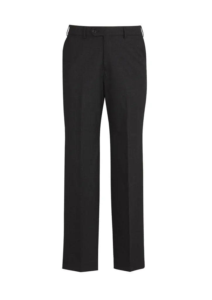 Biz Corporates Mens Flat Front Pant 74012 - Flash Uniforms 