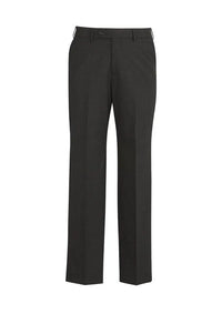 Biz Corporates Mens Flat Front Pant 74012 - Flash Uniforms 