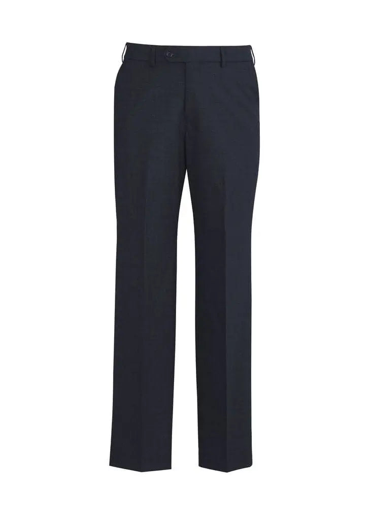 Biz Corporates Mens Flat Front Pant 74012 - Flash Uniforms 