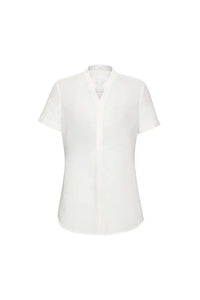 Biz Corporates Juliette Short Sleeve Blouse RB977LS - Flash Uniforms 