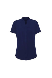 Biz Corporates Juliette Short Sleeve Blouse RB977LS - Flash Uniforms 