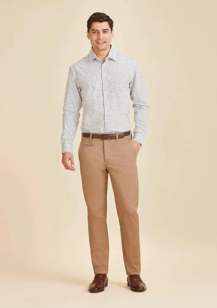 Biz Corporates Men's Traveller Modern Stretch Chino Pants RGP264M - City Workwear