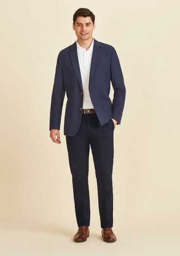 Biz Corporates Men's Traveller Modern Stretch Chino Pants RGP264M - City Workwear