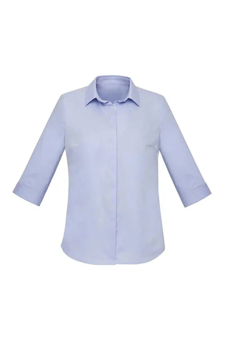Biz Corporates Charlie Ladies 3/4 Sleeve Shirt RS968LT - Flash Uniforms 