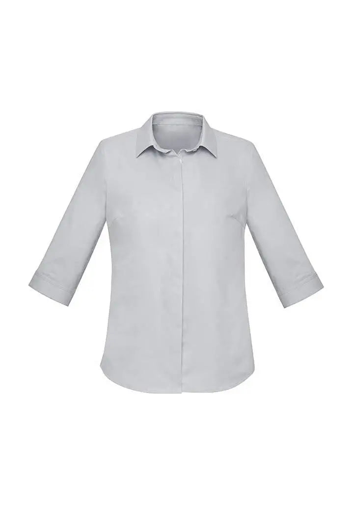 Biz Corporates Charlie Ladies 3/4 Sleeve Shirt RS968LT - Flash Uniforms 