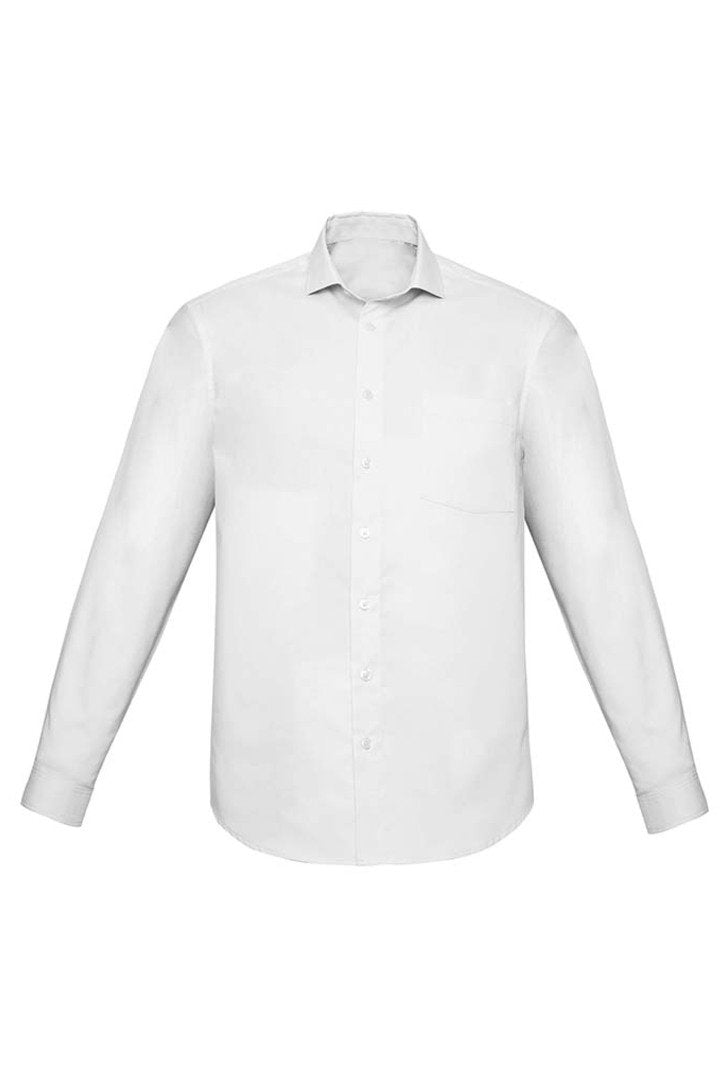 Biz Corporates Charlie Mens Classic Fit L/S Shirt RS968ML - Flash Uniforms 