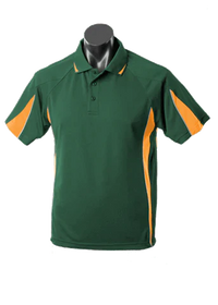 Aussie Pacific Eureka Kids Polo Shirt 3304 Casual Wear Aussie Pacific Bottle/Gold/Ashe 6 