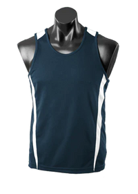 Aussie Pacific Eureka Kids Singlet 3104 Casual Wear Aussie Pacific Navy/White 6 