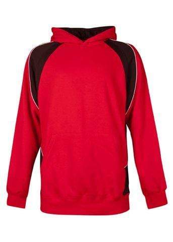 Aussie Pacific Huxley Kids Hoodie 3509 Casual Wear Aussie Pacific Red/Black/White 6 