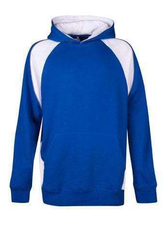 Aussie Pacific Huxley Kids Hoodie 3509 Casual Wear Aussie Pacific Royal/White/Ashe 6 