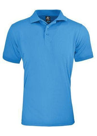 Aussie Pacific Men's Lachlan Polo Shirt 1314 Casual Wear Aussie Pacific Cyan S 