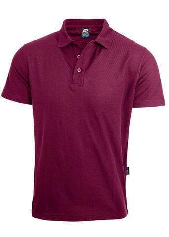 Aussie Pacific Ladies Hunter Polo Shirt 3312 Casual Wear Aussie Pacific Maroon 6 