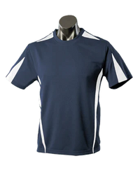 Aussie Pacific Men's Eureka Tees 1204 Casual Wear Aussie Pacific Navy/White S 