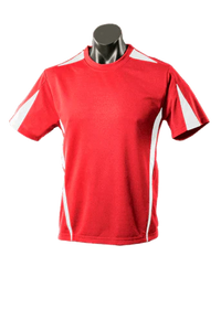 Aussie Pacific Men's Eureka Tees 1204 Casual Wear Aussie Pacific Red/White S 