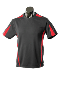 Aussie Pacific Men's Eureka Tees 1204 Casual Wear Aussie Pacific Black/Red S 