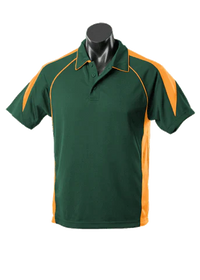Aussie Pacific Premier Kids Polo Shirt 3301 Casual Wear Aussie Pacific Bottle/Gold 6 
