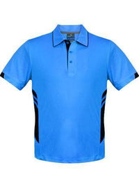 Aussie Pacific Tasman Men's Polo Shirt 1311 Casual Wear Aussie Pacific Cyan/Black S 