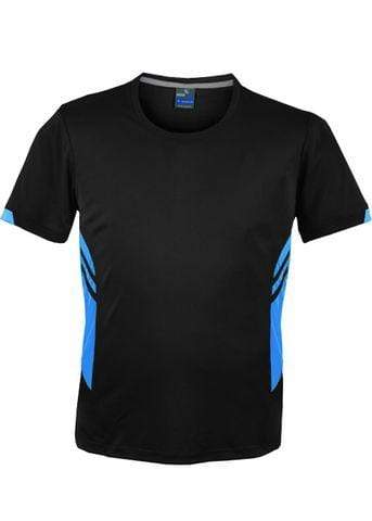 Aussie Pacific Tasman Men's T-shirt 1211 Casual Wear Aussie Pacific Black/Cyan S 