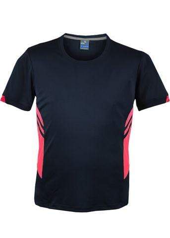 Aussie Pacific Tasman Men's T-shirt 1211 Casual Wear Aussie Pacific Navy/Neon Pink S 