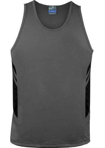 Aussie Pacific Men's Tasman Singlet 1111 Casual Wear Aussie Pacific Ashe/Black S 