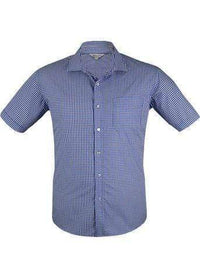 Aussie Pacific Men's Epsom Short Sleeve Shirt 1907s Corporate Wear Aussie Pacific Emerald XXS 