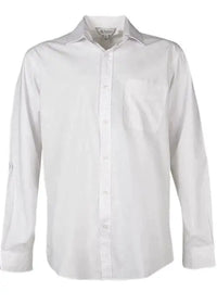 Aussie Pacific Men's Kingswood Long Sleeve Shirt 1910l Corporate Wear Aussie Pacific White XXS 