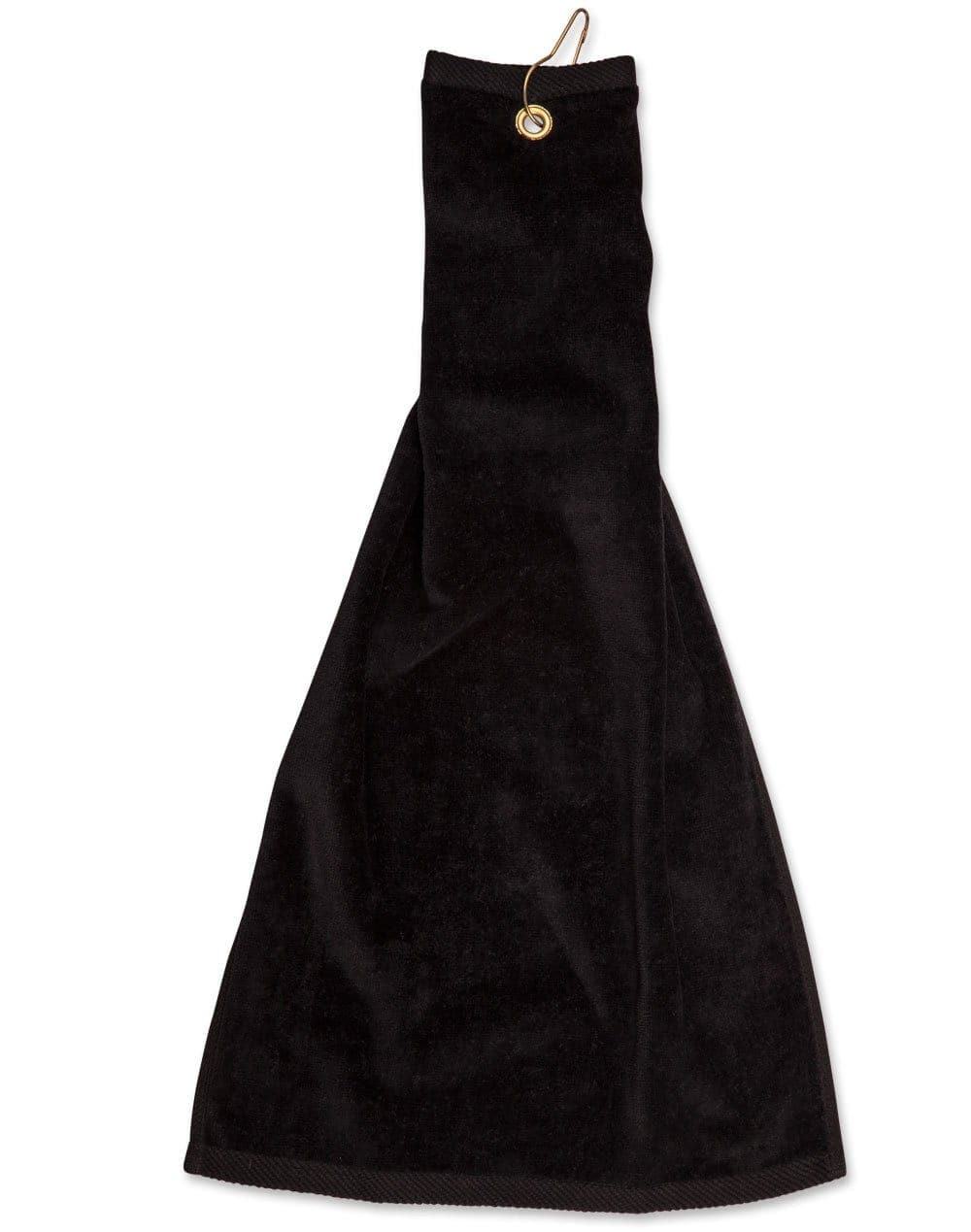 Australian Industrial Wear Work Wear Black / 38 x 65 cm GOLF TOWEL with ring & hook TW01A
