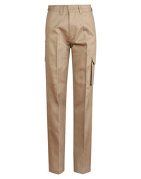 Australian Industrial Wear Work Wear Khaki / 74L Men's HEAVY COTTON PRE-SHRUNK DRILL PANTS Long Leg WP13