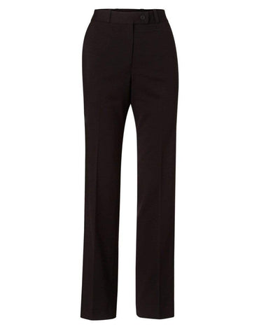 Benchmark Corporate Wear Black / 6 BENCHMARK Women's Poly/Viscose Stretch Flexi Waist Pants M9440