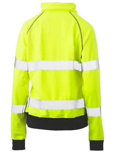 Bisley Workwear Work Wear Bisley WOMENS TAPED HI VIS FLEECE JUMPER BKL6818T