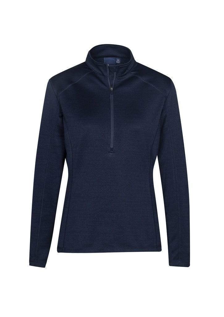 Biz Care Active Wear Navy Solid / XS Biz Collection Monterey Ladies Top SW931L