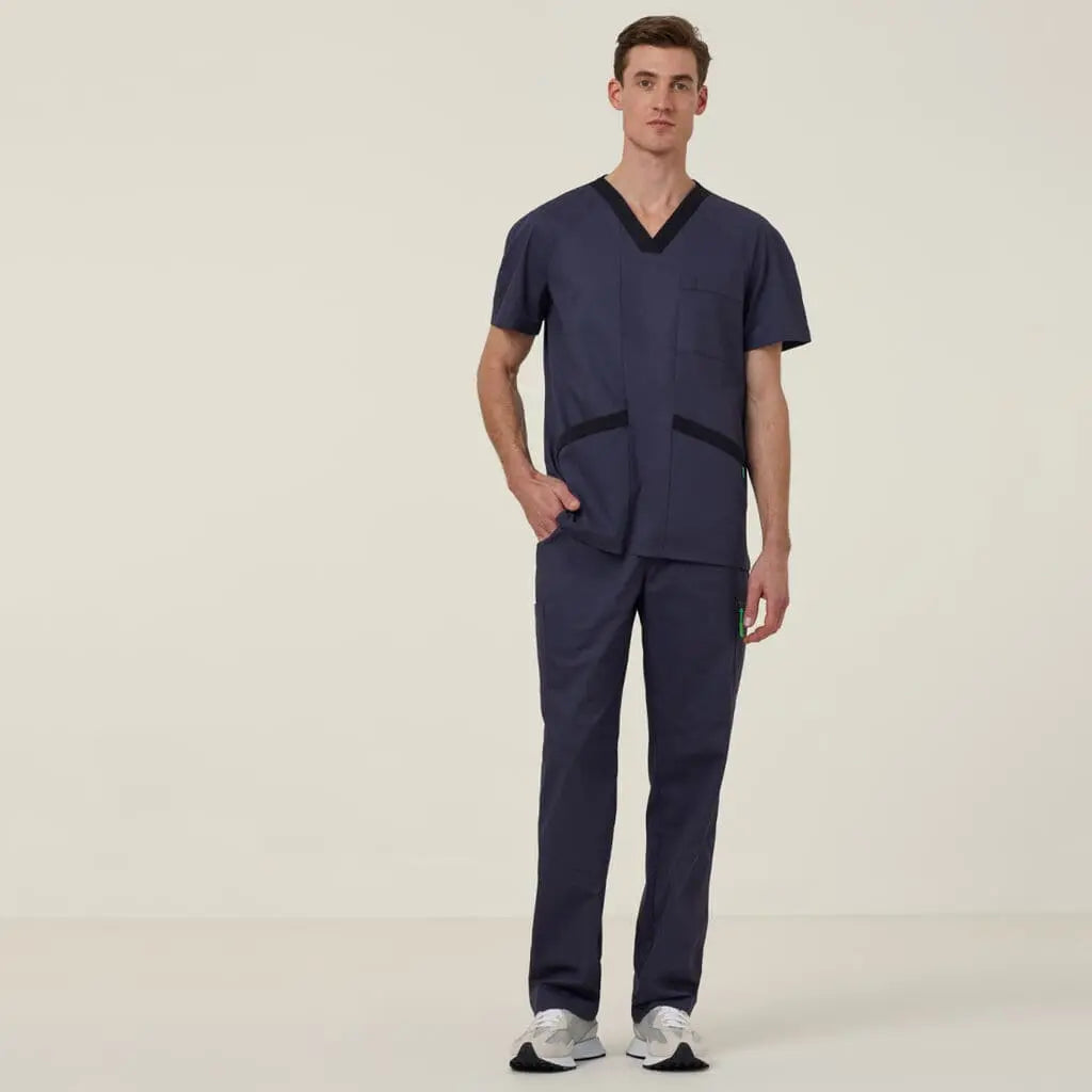 Rontgen Elastic Waist Scrub Pant CATQ4F-CHP - City Workwear