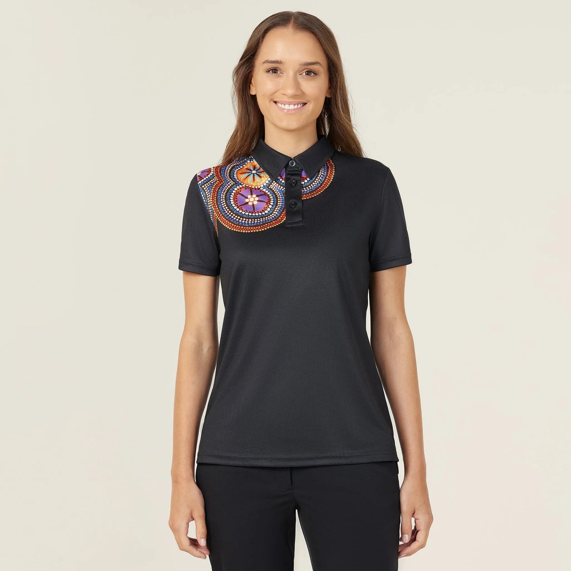 NNT Bush Tucker Women's Indigenous Corporate Polo Shirt CATUSW - City Workwear