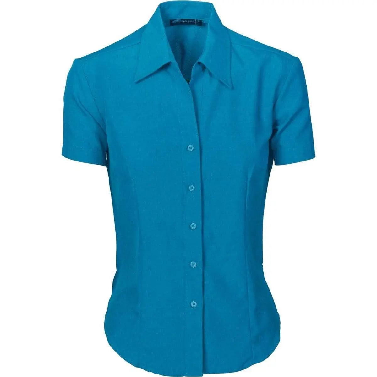 DNC Workwear Corporate Wear Teal / 6 DNC WORKWEAR Ladies Cool-Breathe Short Sleeve Shirt 4237