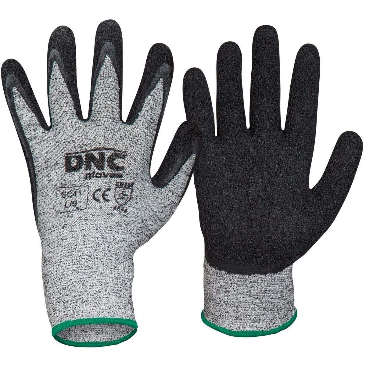 DNC Workwear PPE Black/Grey / 2XL/11 DNC WORKWEAR Cut5- Latex GC41