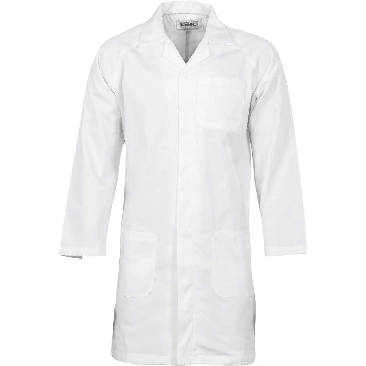 DNC Workwear Work Wear DNC WORKWEAR 200 GSM Polyester Cotton Dust Coat (Lab Coat) 3502