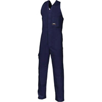 DNC Workwear Work Wear Navy / 77R DNC WORKWEAR Cotton Drill Action Back Overall 3121