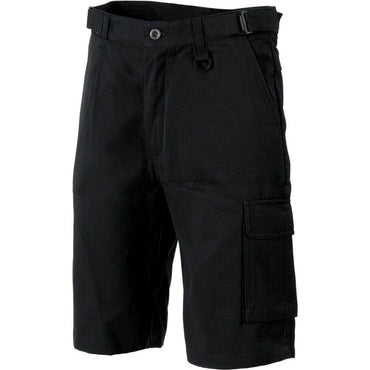 DNC Workwear Work Wear Black / 112R DNC WORKWEAR Hero Air Flow Duck Weave Cargo Shorts 3331