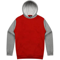 Aussie Pacific Monash Kids Hoodie 3530  Aussie Pacific RED/GREY 4 