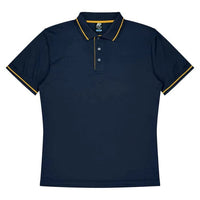 Aussie Pacific Cottesloe Men's Polo Shirt 1319  Aussie Pacific NAVY/GOLD S 