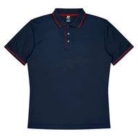 Aussie Pacific Cottesloe Men's Polo Shirt 1319  Aussie Pacific NAVY/RED S 