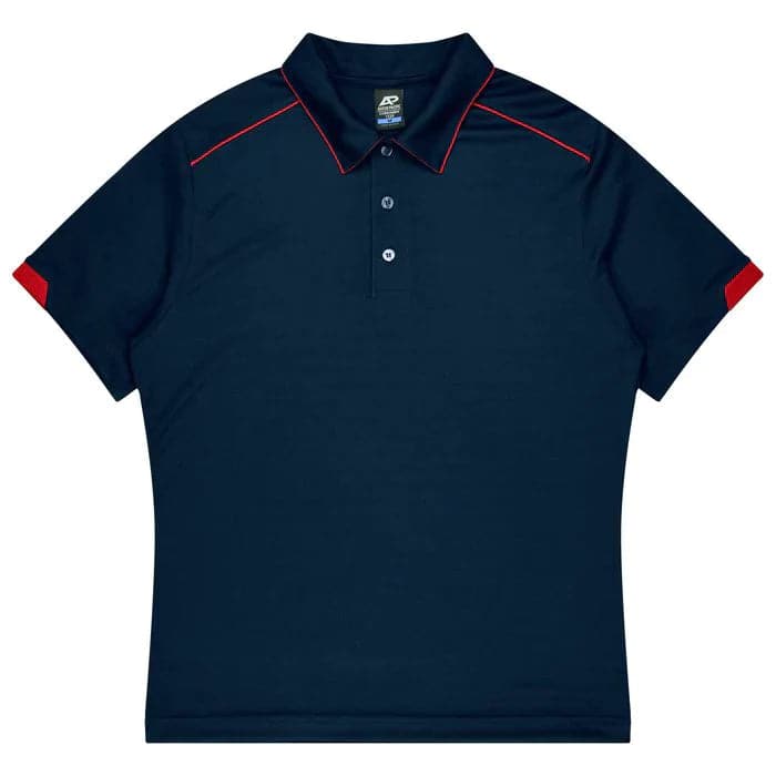 Aussie Pacific Currumbin Men's Polo Shirt 1320  Aussie Pacific NAVY/RED S 